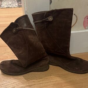 Teva Brown Suede Ankle Boots